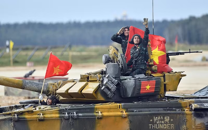 Đội tuyển Xe tăng QĐND Việt Nam xuất sắc đoạt Huy chương vàng tại Army Games 2020 -0