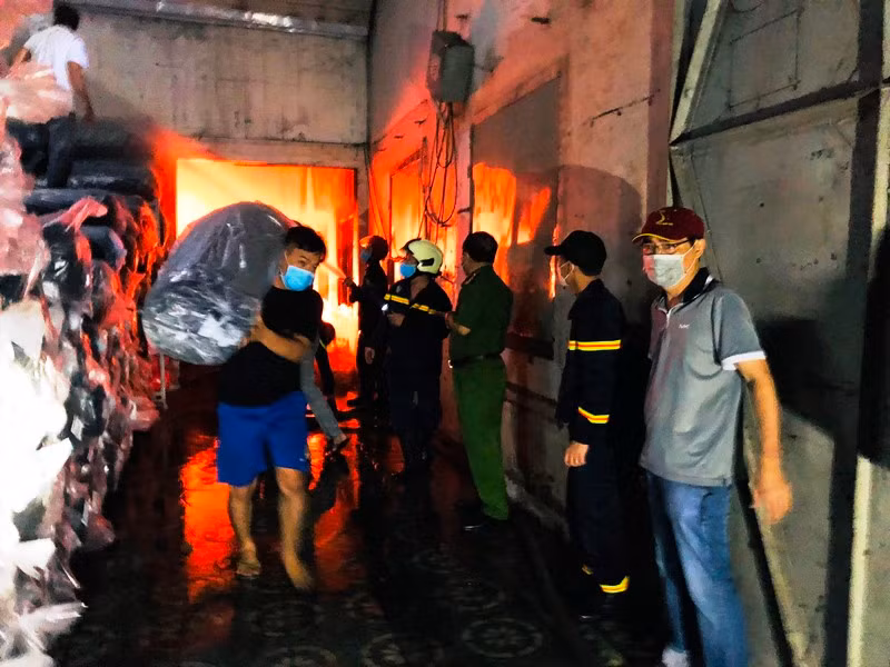 Vụ cháy kho vải ở Đồng Nai thiệt hại hơn 42 tỷ đồng -0
