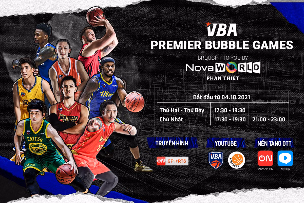 VBA 2021 bắt đầu khởi tranh, thay đổi nhận diện thương hiệu -0