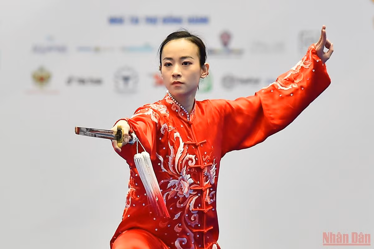 Đội taolu wushu Việt Nam hoàn thành nhiệm vụ tại SEA Games 31 -0