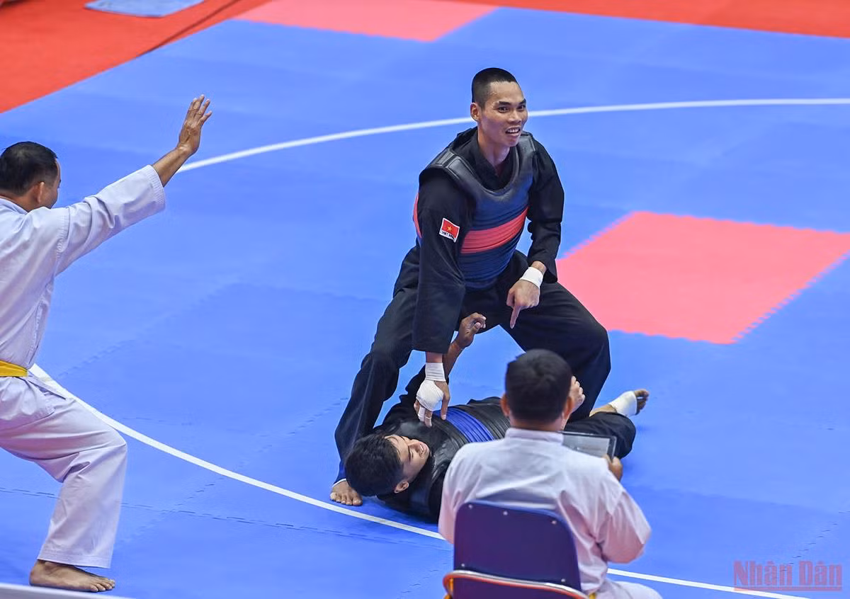 Thu Nghĩa, Đình Nam mang về Huy chương Vàng cho Pencak Silat -5