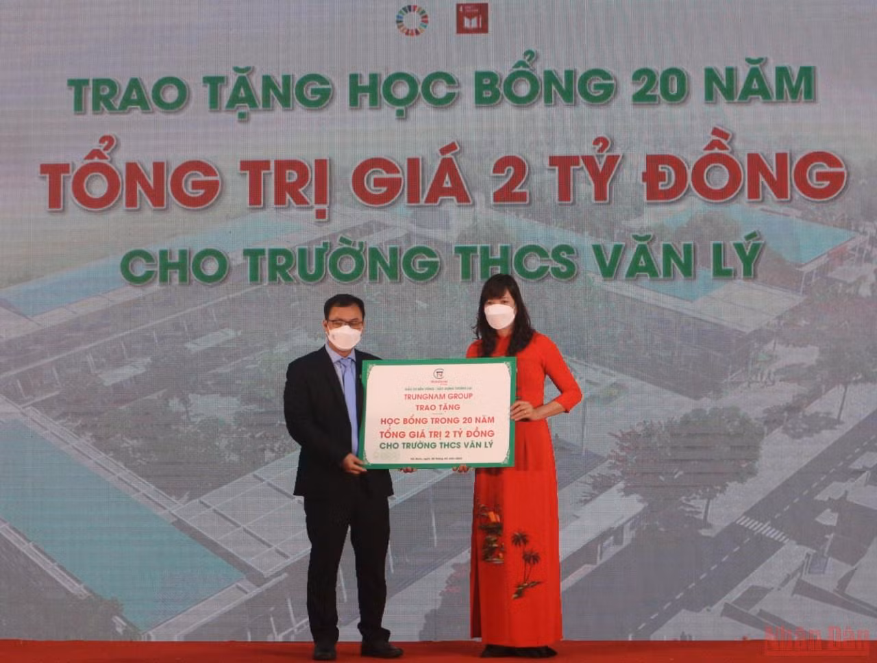 Khánh thành trường trung học cơ sở hiện đại nhất tỉnh Hà Nam -0