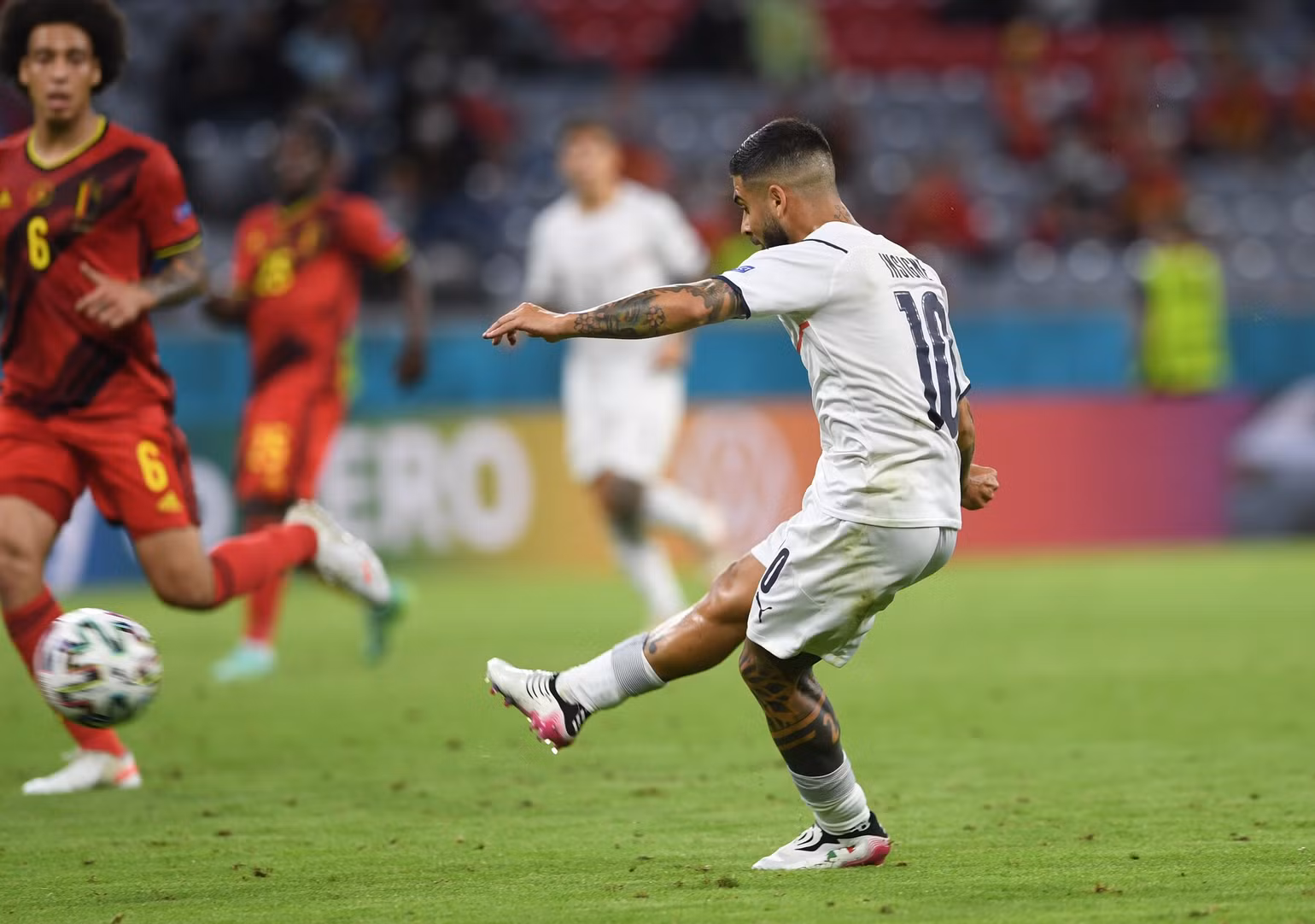 Cận cảnh Italia loại Bỉ đoạt vé vào bán kết Euro 2020 -0