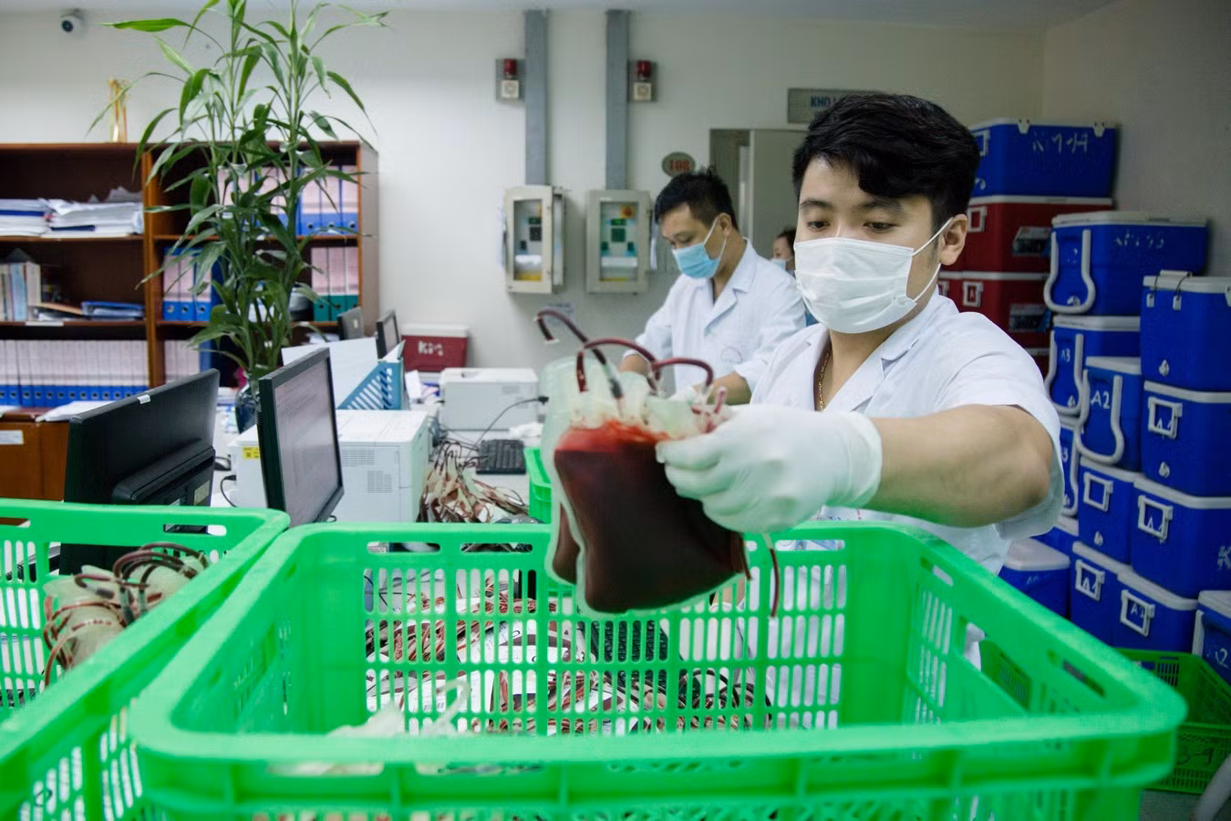 1.000 đơn vị máu từ Hà Nội chi viện cho 