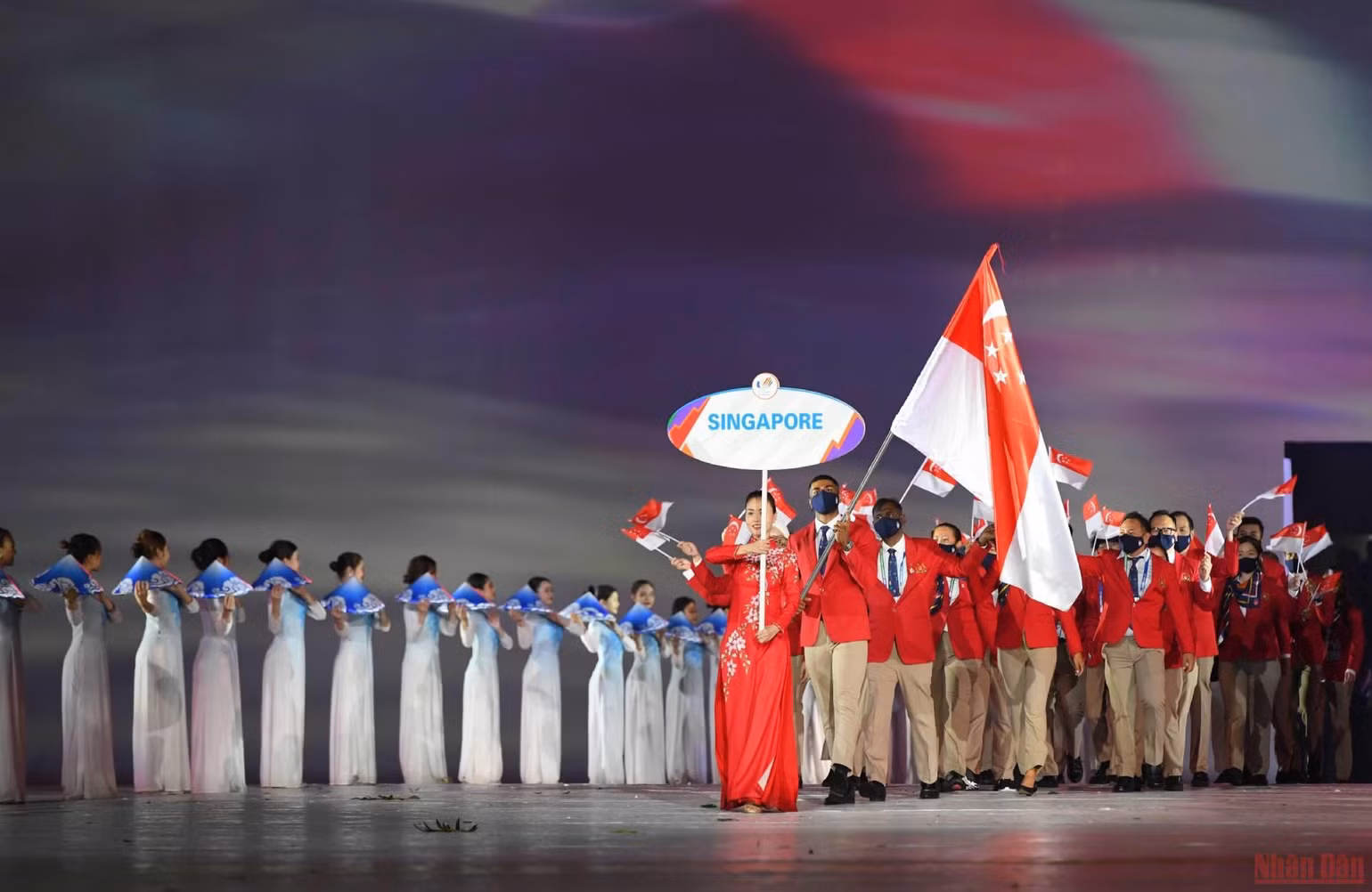 Những hình ảnh ấn tượng trong Lễ khai mạc SEA Games 31 -0