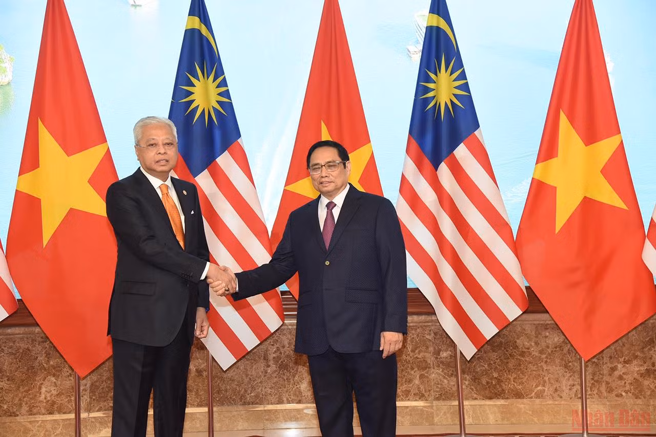 Lễ đón Thủ tướng Malaysia thăm chính thức Việt Nam -0