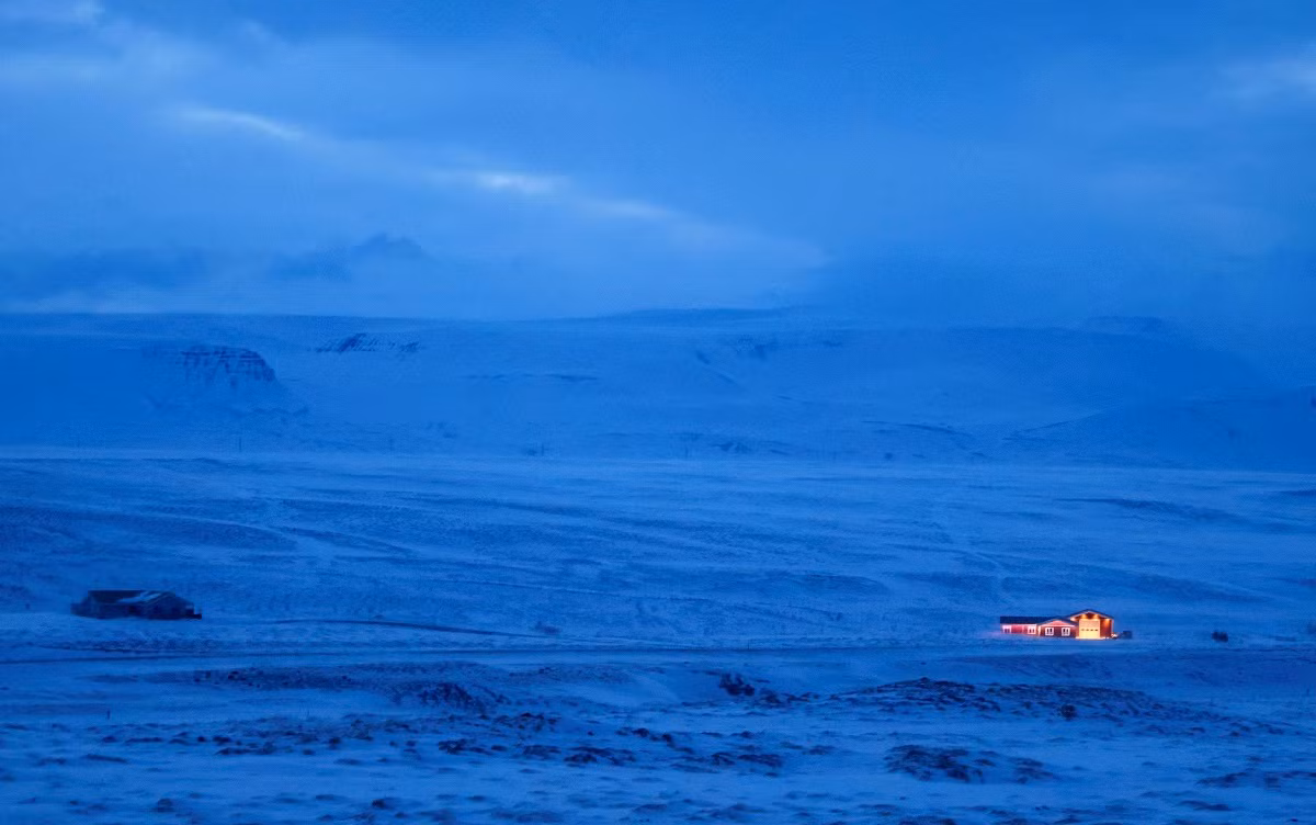Thiên nhiên mùa đông tuyệt đẹp ở “xứ băng đảo” Iceland -0