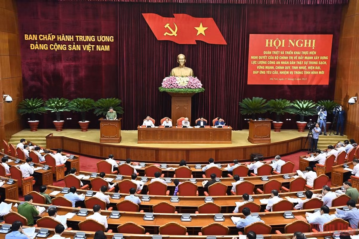 Hội nghị Bộ Chính trị về xây dựng lực lượng Công an nhân dân -0