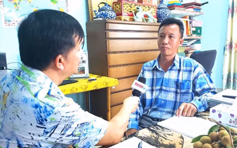 Phát hành tem kỷ niệm 55 năm thiết lập quan hệ ngoại giao Việt Nam-Campuchia -0