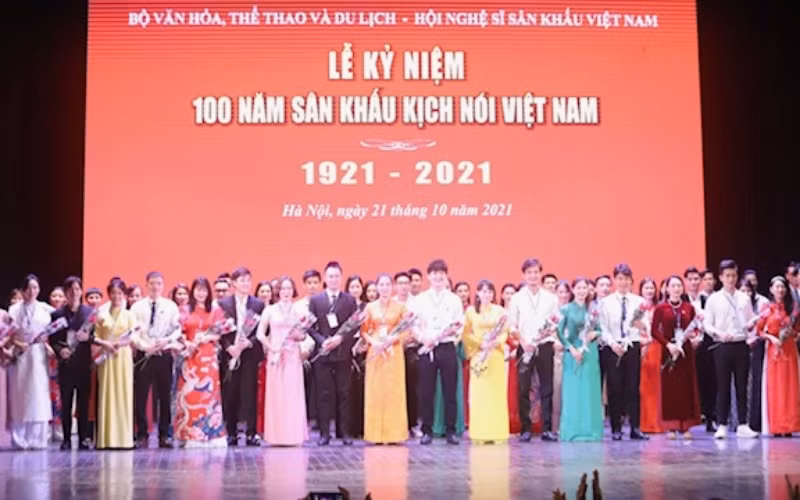 Kỷ niệm 100 năm sân khấu kịch nói Việt Nam -0