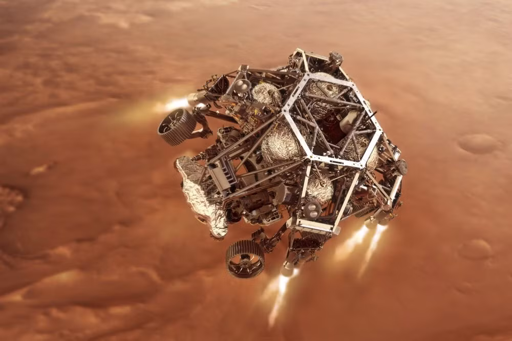 Tàu thám hiểm của NASA đáp thành công xuống bề mặt sao Hỏa -0