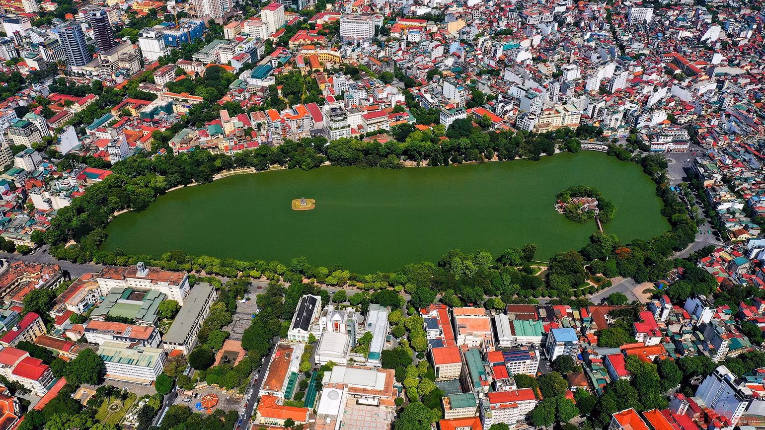 Hà Nội từ trên cao, lạ mà quen -0