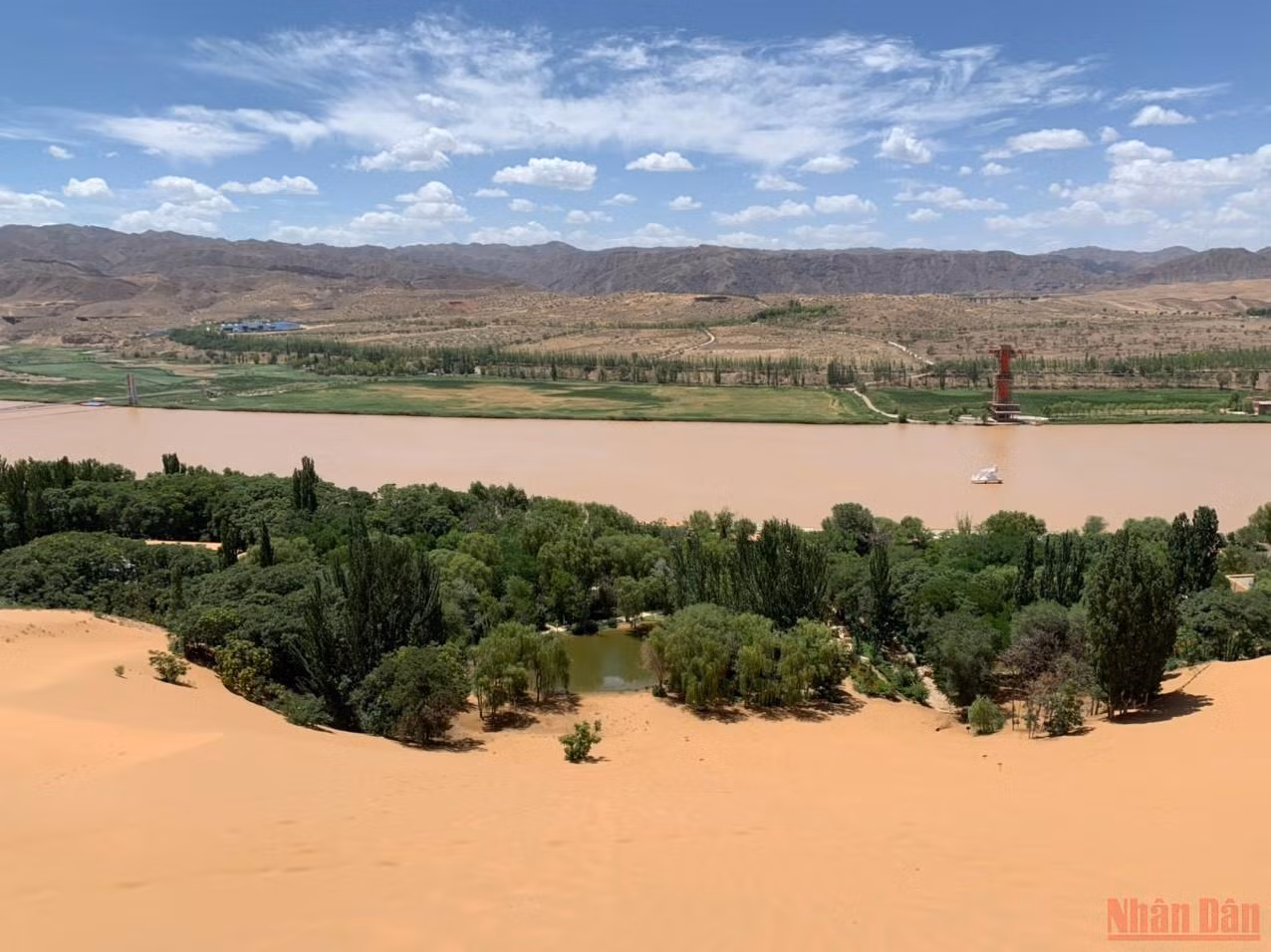 Khám phá sa mạc Tengger Trung Quốc -0