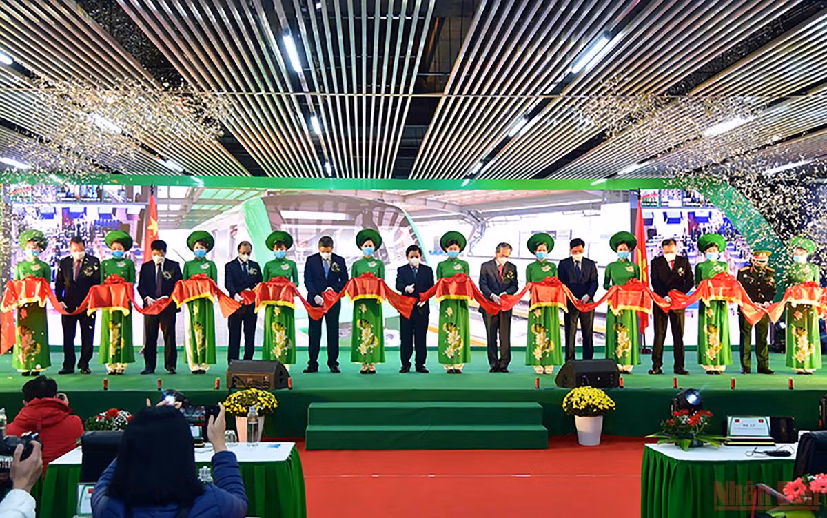 Khánh thành dự án đường sắt đô thị Hà Nội, tuyến Cát Linh - Hà Đông -0