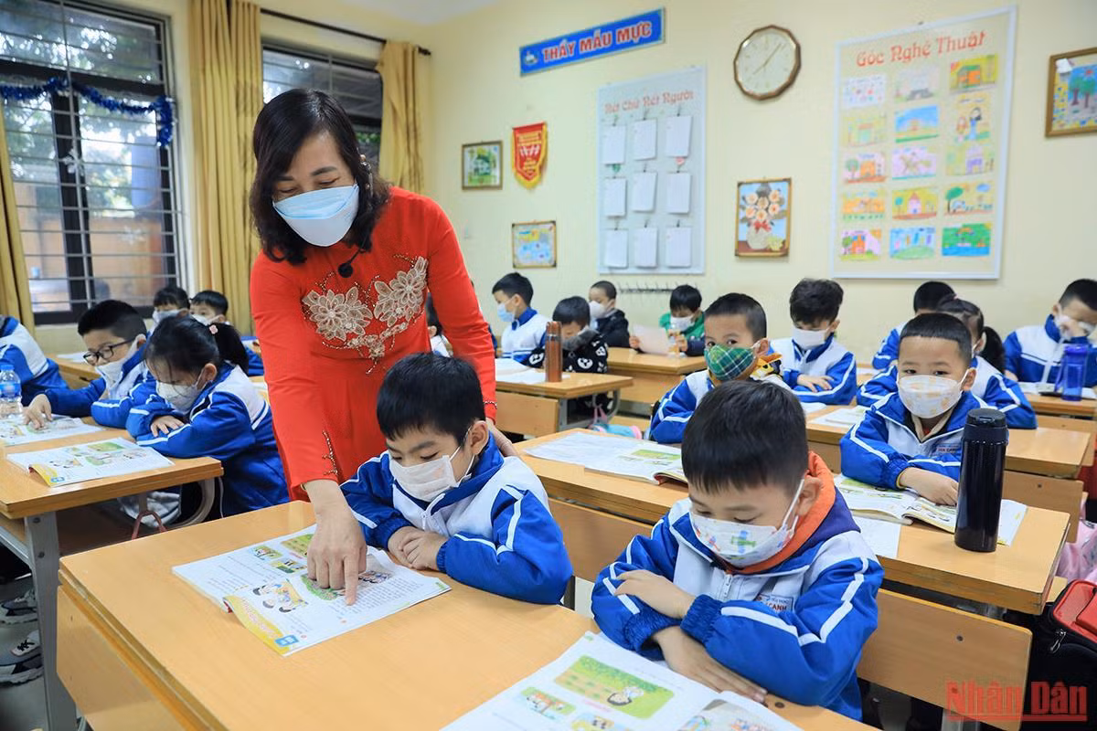 Hà Nội: Sẵn sàng đón học sinh tiểu học và lớp 6 quay trở lại trường -0