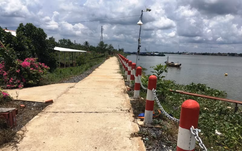 Cần sớm khắc phục sự cố sạt lở tại cồn Phú Đa (Bến Tre) -0