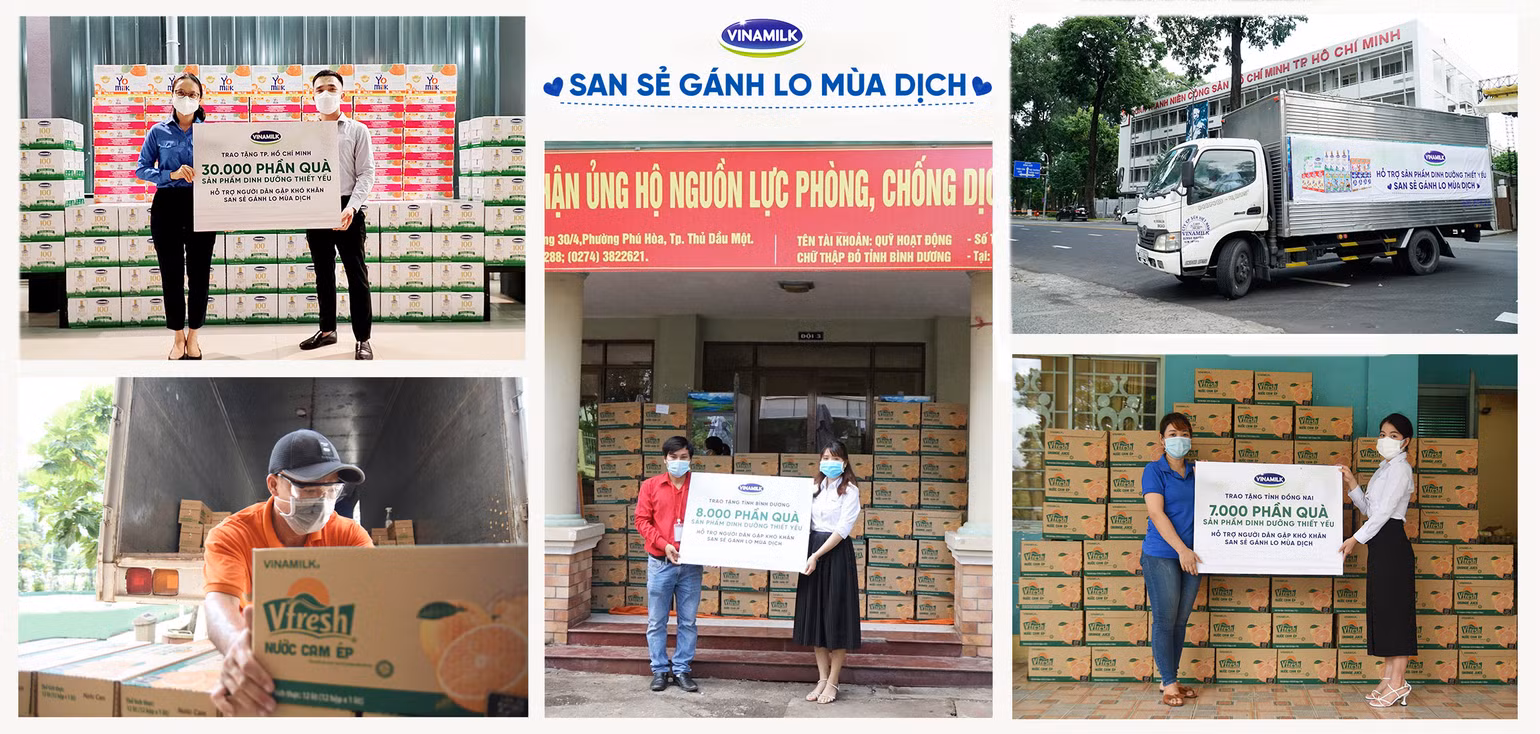Vinamilk trao “quà sức khỏe” cùng cộng đồng vượt qua đại dịch -0