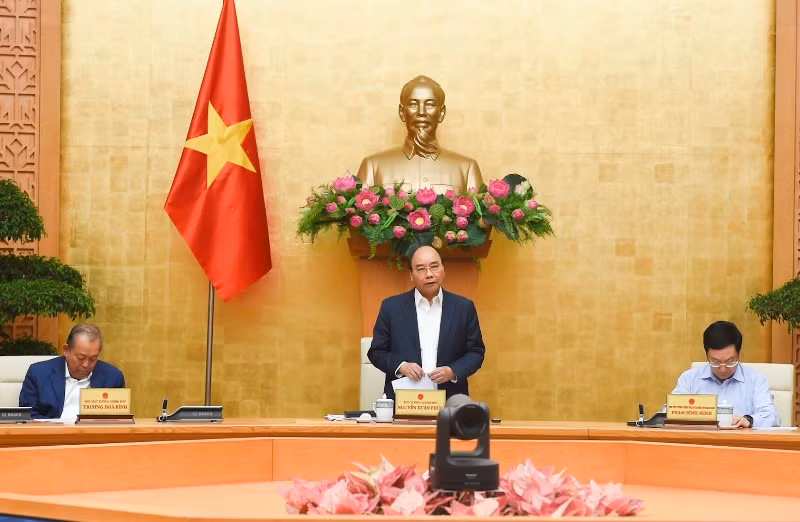 Thường trực Chính phủ họp ứng phó dịch Covid-19 -0