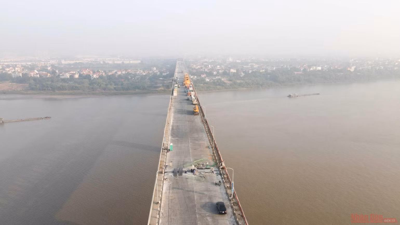 Dự kiến hoàn thành sửa cầu Thăng Long vào 31-12 -0
