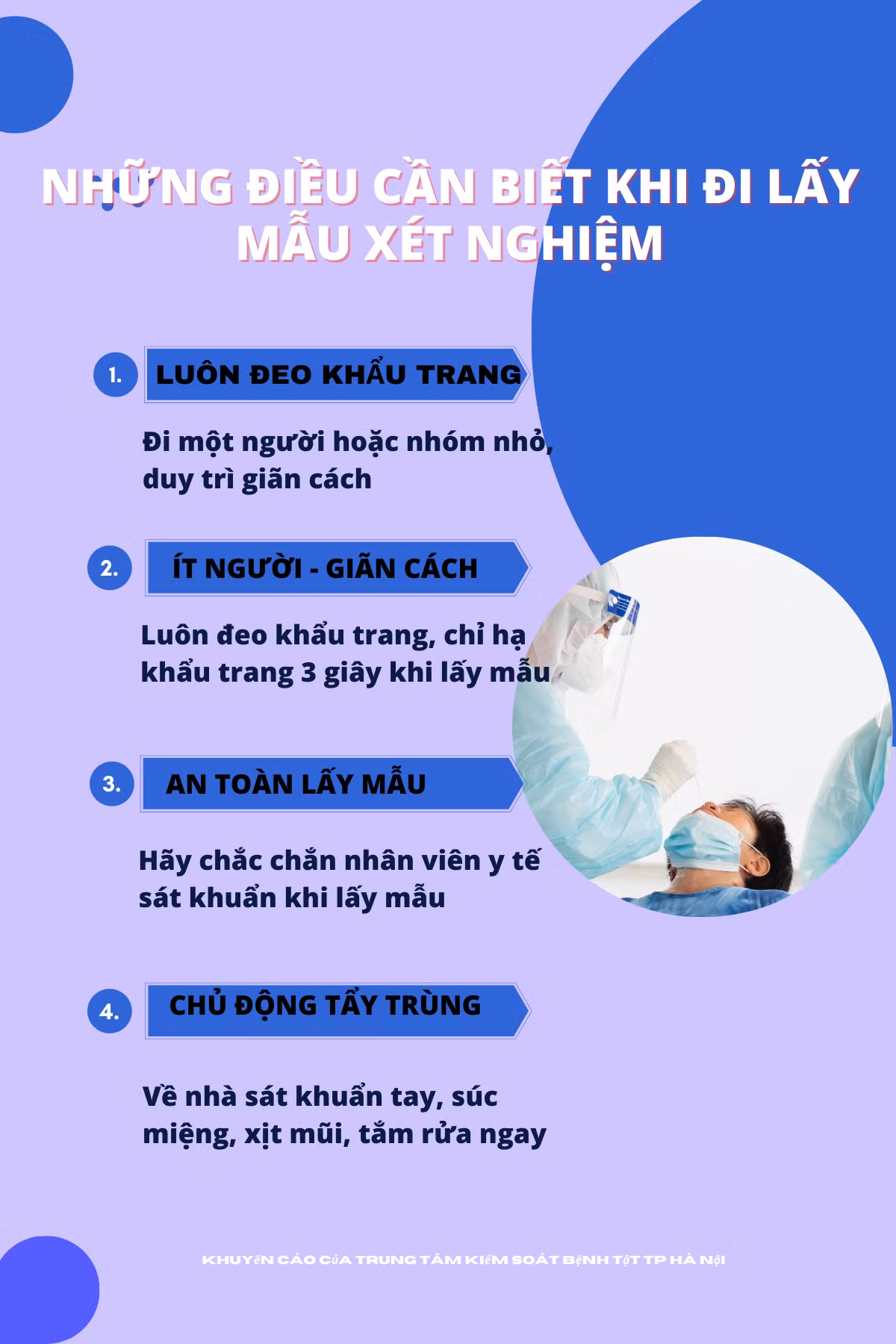Tránh lây nhiễm chéo khi xét nghiệm: Cần tuân thủ 4 bước -0