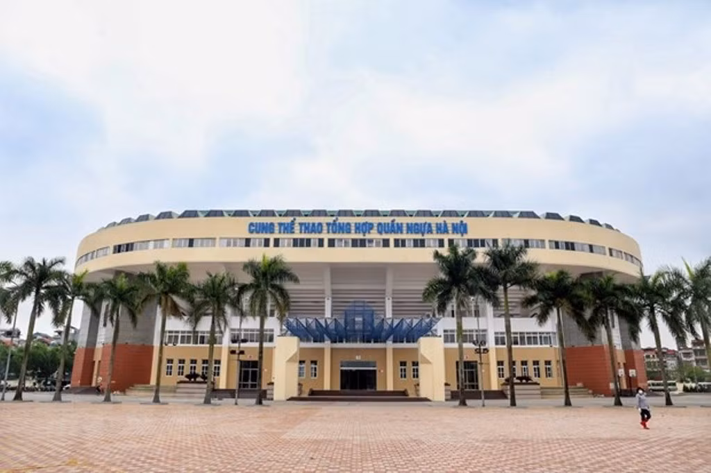Công tác chuẩn bị SEA Games 31 tại Cung thể thao Quần Ngựa -0