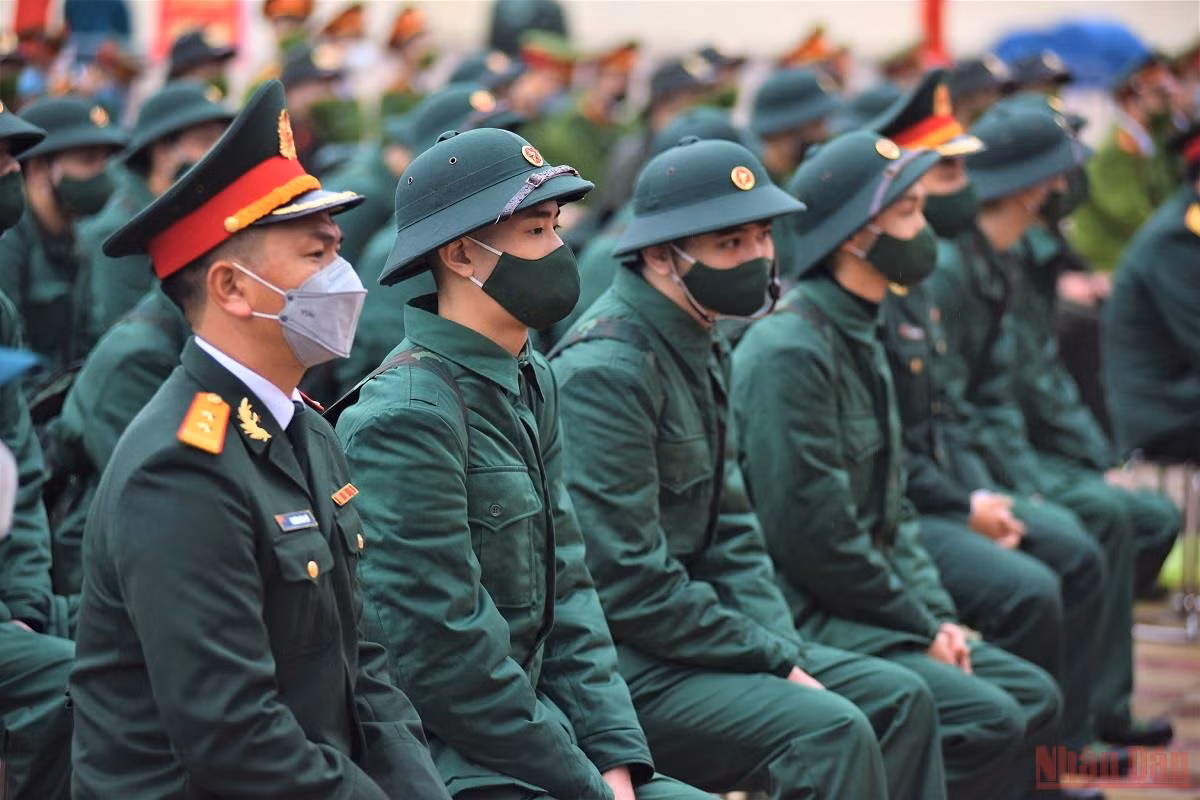 30 quận huyện, thị xã Hà Nội tổ chức lễ giao nhận quân năm 2022 -0