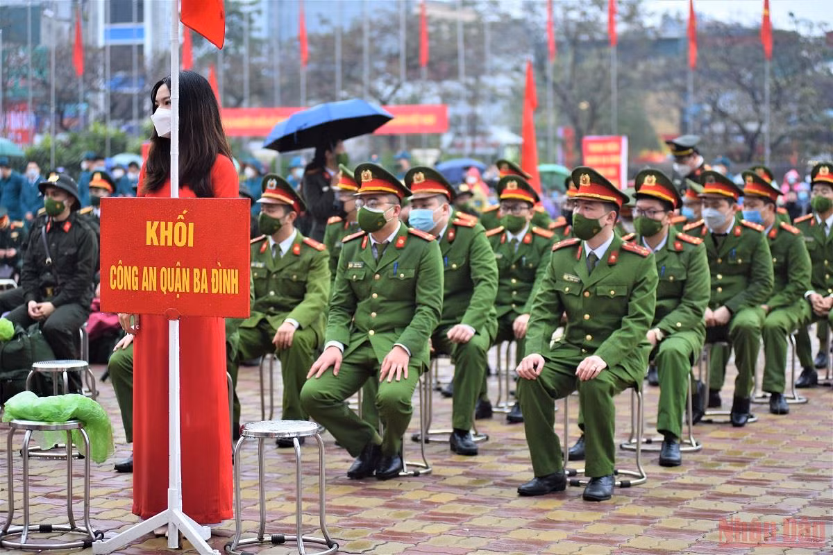 30 quận huyện, thị xã Hà Nội tổ chức lễ giao nhận quân năm 2022 -0