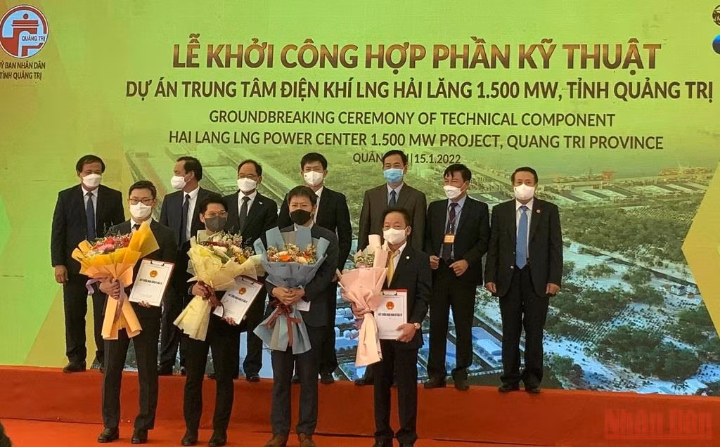Khởi công dự án điện khí LNG Hải Lăng lớn nhất Quảng Trị -0