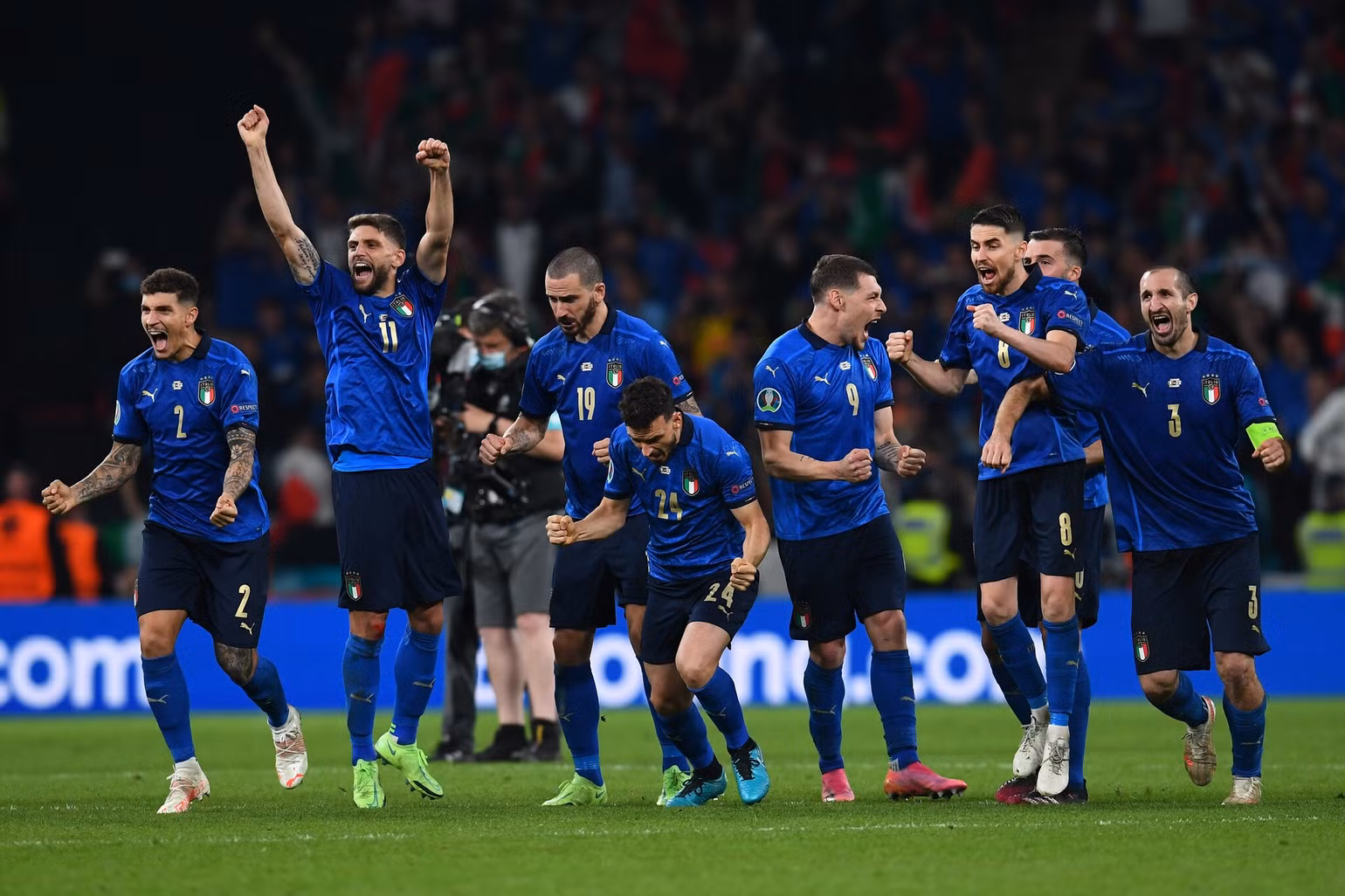 Cận cảnh Italia đăng quang ngôi vương EURO 2020 -0