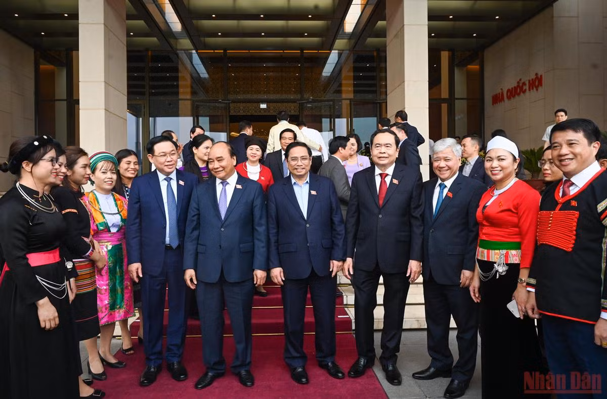 Gặp mặt đại biểu Quốc hội là người dân tộc thiểu số -0