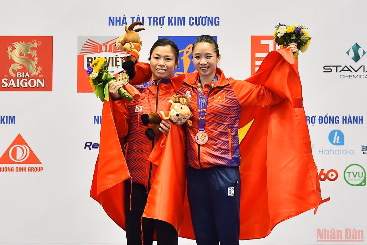 Đội taolu wushu Việt Nam hoàn thành nhiệm vụ tại SEA Games 31 -0