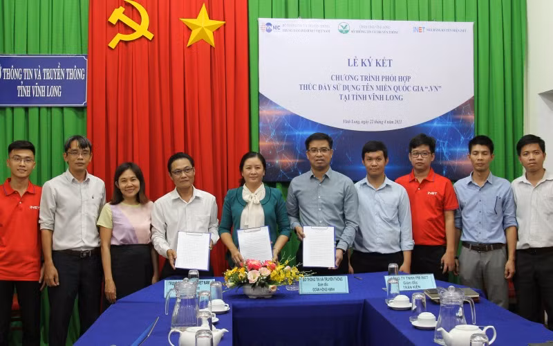 Vĩnh Long thúc đẩy chuyển đổi tên miền quốc gia -0