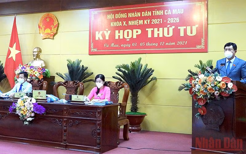 Cà Mau hoàn thành tốt đẹp chương trình&nbsp;kỳ họp cuối năm Hội đồng nhân dân tỉnh -0