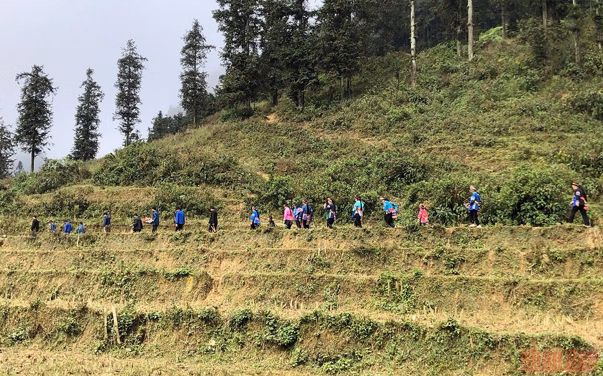 Vui nhộn lễ quét ma của người Phù Lá -0