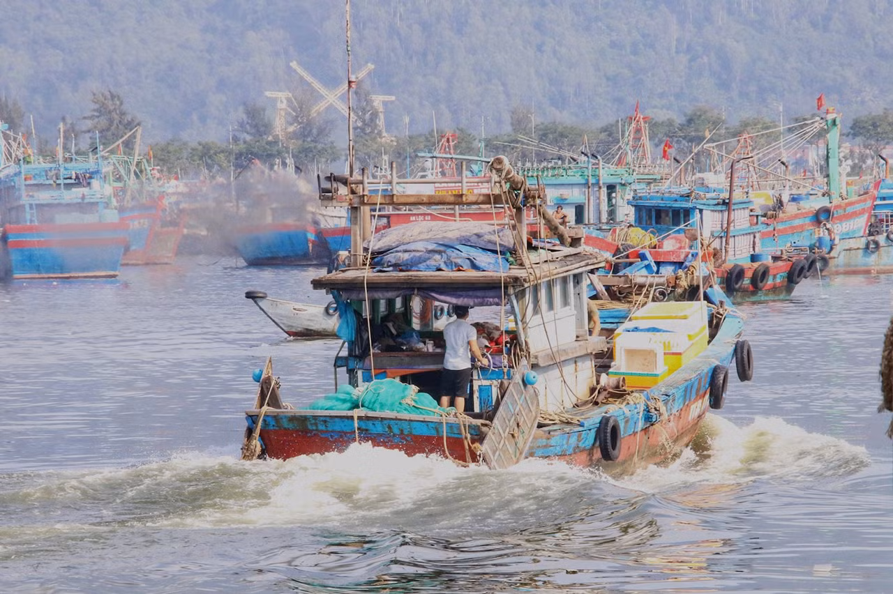 Lộc biển cuối năm của ngư dân miền trung -0