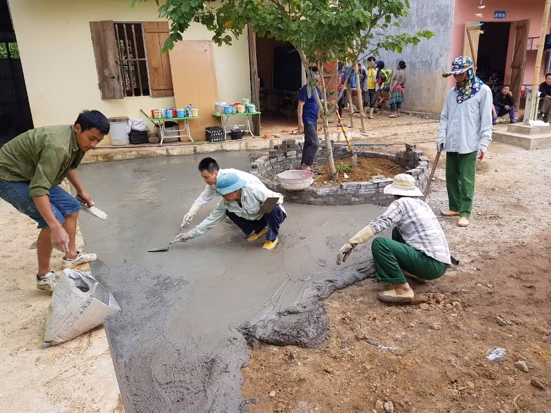 Điểm trường bản Sam Lang có thêm hai phòng học mới ảnh 2 Điểm trường bản Sam Lang có thêm hai phòng học mới -1