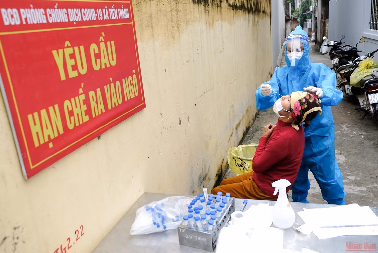 Hà Nội: Mê Linh thần tốc truy vết ổ dịch Tiến Thắng -0