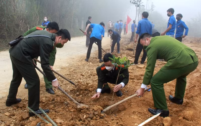 Ngày cao điểm xây dựng nông thôn mới tại Sơn La -0