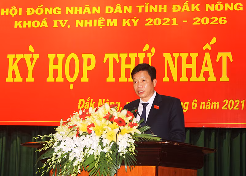 Kiện toàn chức danh chủ chốt Hội đồng nhân dân, Ủy ban nhân dân tỉnh Đắk Nông -0