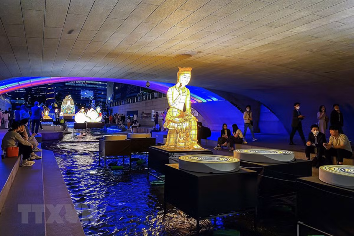 Triển lãm đèn lồng truyền thống Seoul mừng Đại lễ Phật đản -0