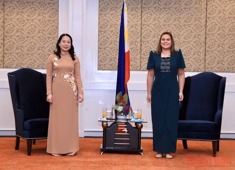 Phó Chủ tịch nước Võ Thị Ánh Xuân dự Lễ tuyên thệ nhậm chức của Tổng thống Philippines -0