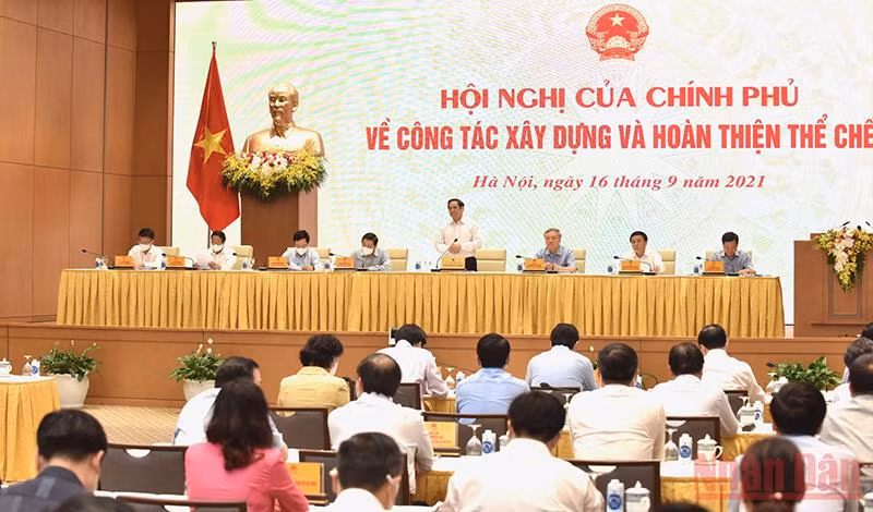 Tập trung ưu tiên thời gian, nguồn lực&nbsp;cho công tác xây dựng và hoàn thiện thể chế pháp luật -0