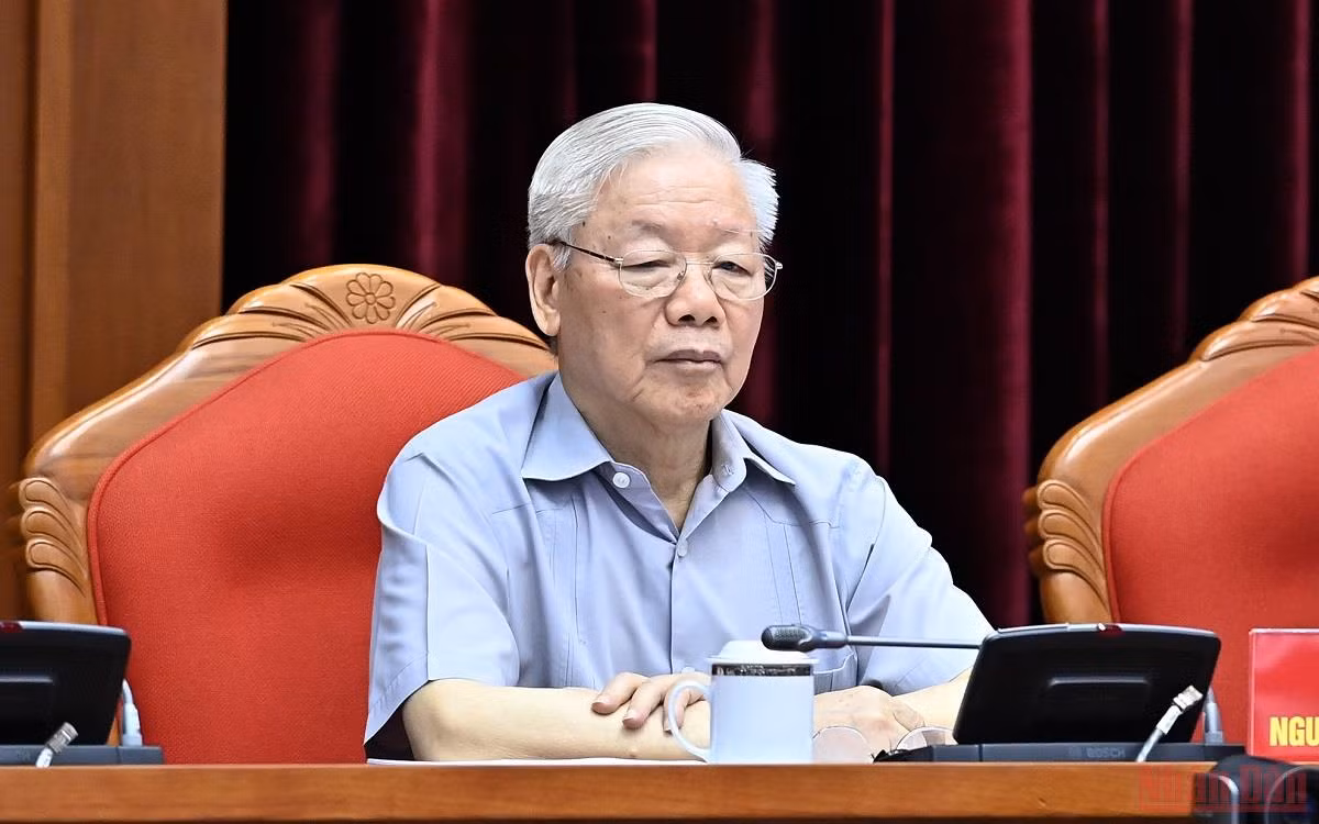 Hình ảnh Hội nghị toàn quốc tổng kết 10 năm công tác phòng, chống tham nhũng, tiêu cực -3