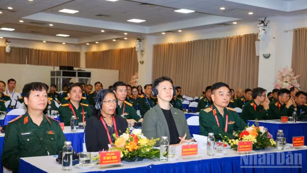 Các đại biểu dự hội nghị. (Ảnh: TIẾN DŨNG)