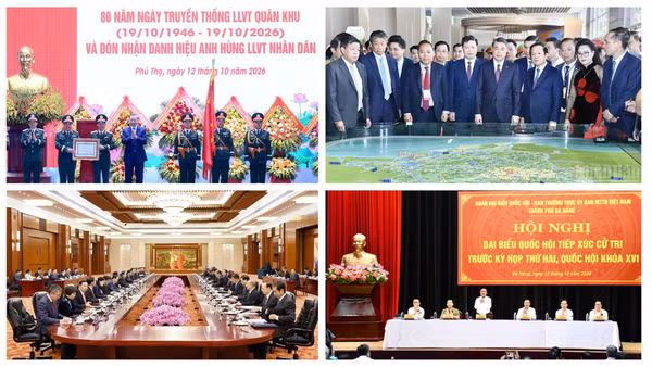 Tin nổi bật ngày 12/10: Tổng Bí thư, Chủ tịch nước Tô Lâm dự Lễ kỷ niệm 80 năm Ngày truyền thống lực lượng vũ trang Quân khu 2; gặp mặt đại diện doanh nghiệp tiêu biểu