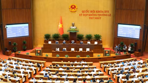 Quốc hội biểu quyết thông qua Luật sửa đổi, bổ sung một số điều của Luật Trách nhiệm bồi thường của Nhà nước, có hiệu lực thi hành từ ngày 1/3/2027. (Ảnh: TL)