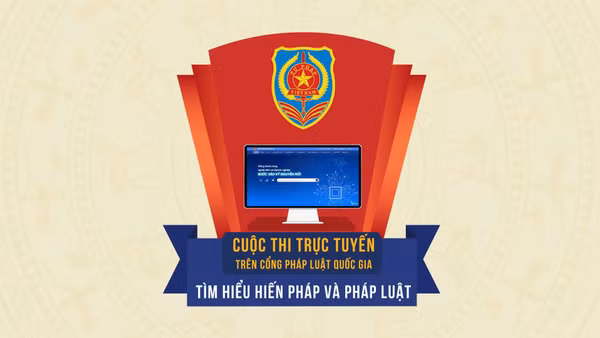 Gần 2,2 triệu bài tham dự Cuộc thi trực tuyến tìm hiểu Hiến pháp và pháp luật. (Nguồn: TL)