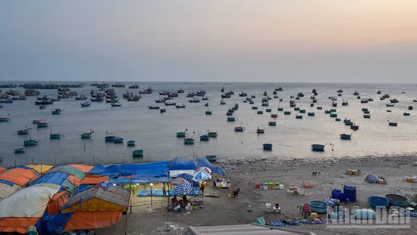 Làng chài Mũi Né sẽ được nâng cấp, chỉnh trang. (Ảnh: THANH HẢI)