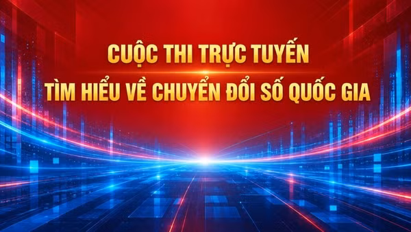 Cuộc thi trực tuyến tìm hiểu về chuyển đổi số quốc gia dự kiến diễn ra trong 4 tuần. (Ảnh: Ban Tuyên giáo Trung ương)