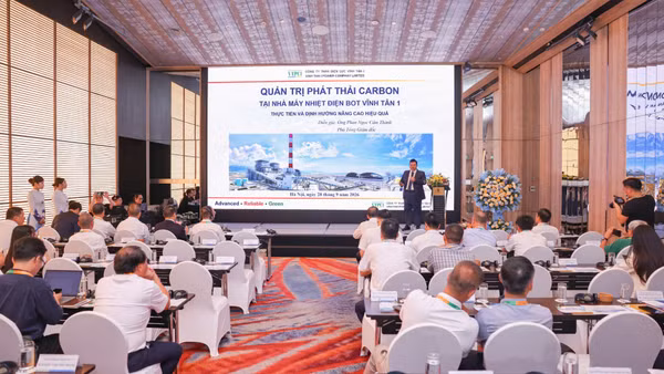 Hội thảo Quản trị và phát thải carbon trong Nhiệt điện than. (ẢNH: QUÝ NGỌC)